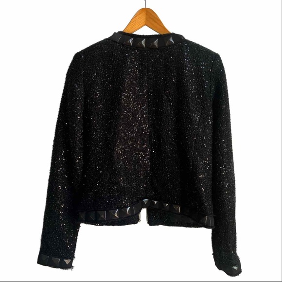 Michael Kors VERY RARE black rockstud jacket - Picture 2 of 5